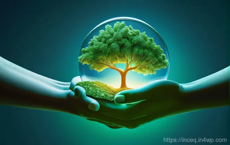 사회책임 투자 성과 측정 방법 - **Prompt 2: Visualizing Social Impact from Responsible Investing.**
    "A vibrant, composite image ...