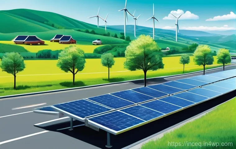 사회책임 투자 기준 설정의 글로벌 사례 - **Prompt 1: "Sustainable Prosperity: Green Energy and Investment Growth"**
A vibrant, optimistic...